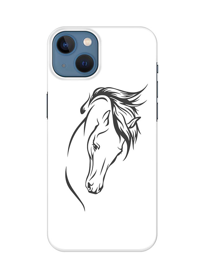 Stylizedd Case for iPhone 15 Slim Snap Classic Series Mobile Cover Hard PC Shield Matte Finish Phone CasePrint - ArabStallion Strut - Image 1