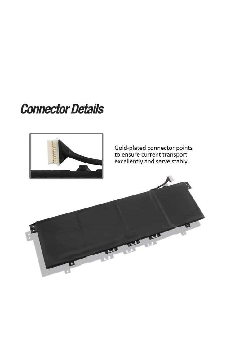 Terabyte KC04XL Laptop Battery for HP Envy X360 13-AG 13-AR 13-AH 13-AQ 13Z-AG000 13M-AG0001DX 13T-AQ000 13T-AQ100 HSTNN-DB8P HSTNN-IB8K KC04053 XL L0844 96-855 L08544-1C1 L08544-2B1 TPN-W133 TPN-W136 - Image 5
