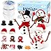 JOYIN Christmas Build a Snowman Craft Kit 3 Pack Modeling Clay DIY Make a Snowman Kit for Christmas Arts and Craft Activities Xmas Gift Stocking Stuffers for Kids School Funny Toy Party Favor - Image 3