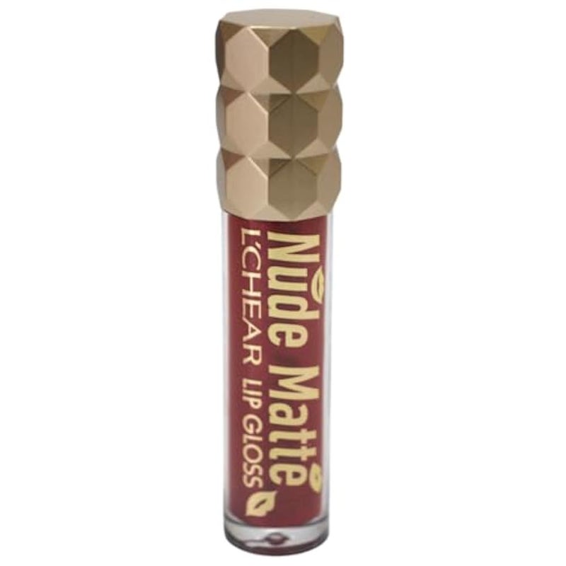 L'chear Lip Gloss Nude Matte Light&Thin Lasting Color Aqua Nourishment Shade Number 3 - Image 2