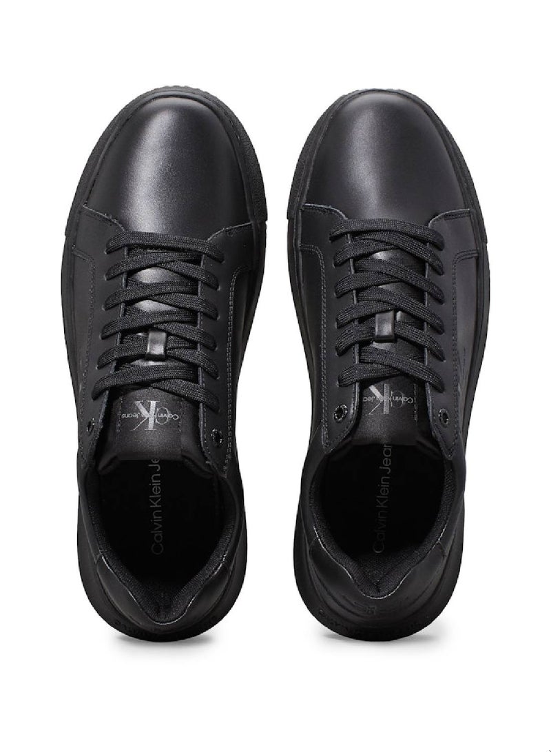 Calvin Klein Jeans Chunky Cupsole Leather Sneakers  - Image 4