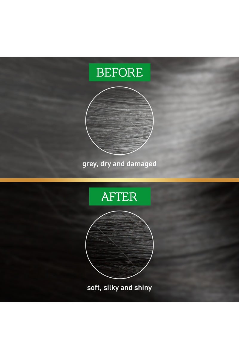 Vatika Naturals Natural Black Henna Hair Colour Pack of 6 60g - Image 3