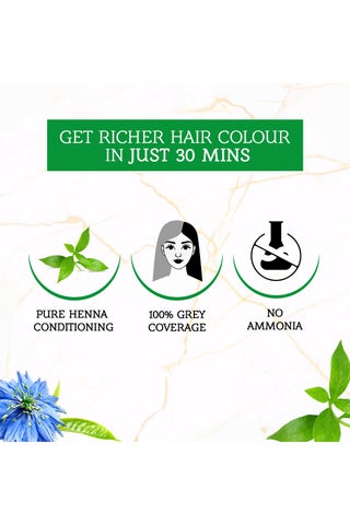 Natural Black Henna Hair Colour Pack of 6 - view 4