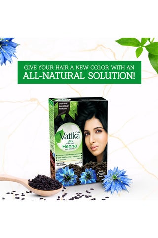 Natural Black Henna Hair Colour Pack of 6 - view 2