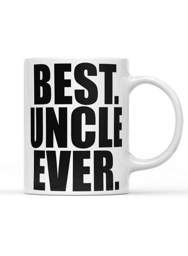 LIT كوب قهوة أفضل عم على الإطلاق - كوب أبيض - هدايا عائلية - أفضل هدايا للعم - Image 1