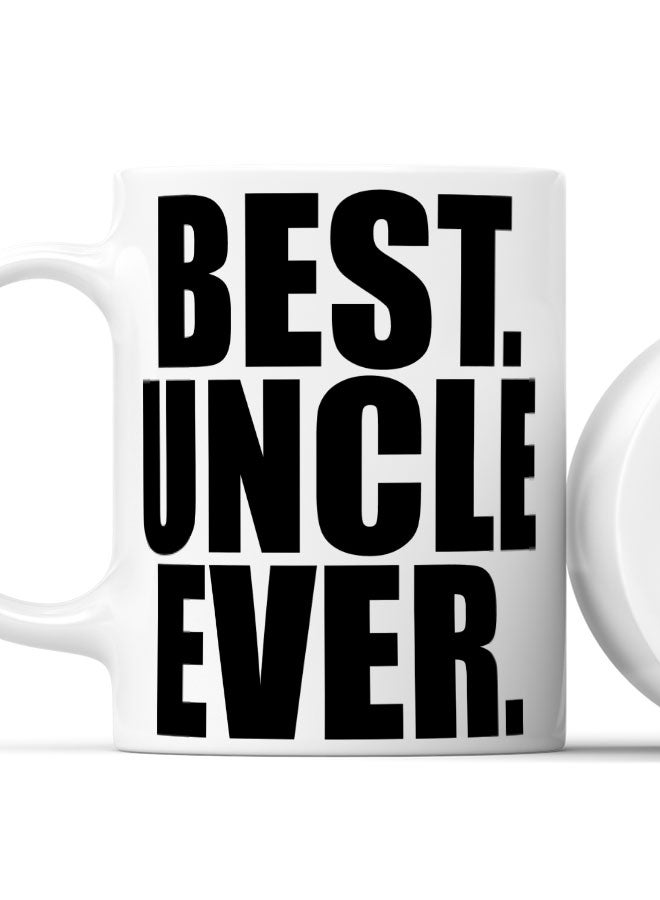 LIT كوب قهوة أفضل عم على الإطلاق - كوب أبيض - هدايا عائلية - أفضل هدايا للعم - Image 2