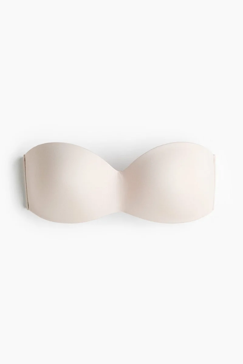 H&M  Padded microfibre bandeau bra for Women | Best Price UAE