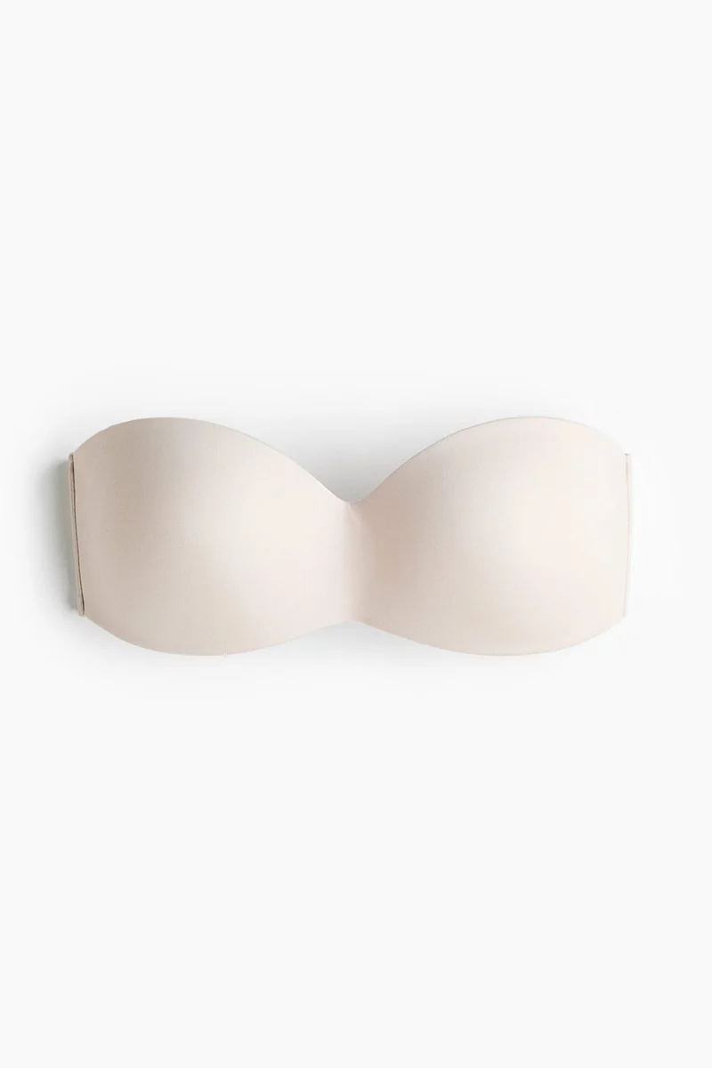 H&M  Padded microfibre bandeau bra for Women | Best Price UAE