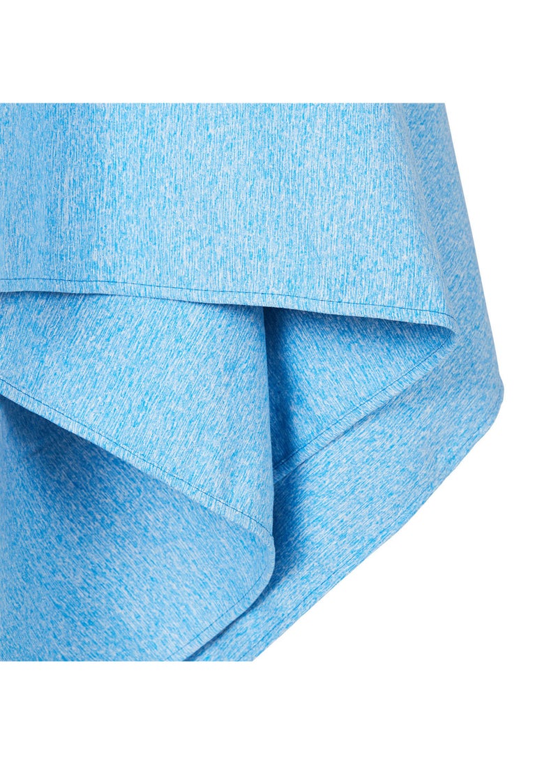 Dock & Bay Dock & Bay Beach Towel, Super Absorbent, Quick Dry, Sand Free, Compact & Lightweight, 100% Recycled Materials, Includes bag - Large (160x90cm) - LAGOON BLUE  - Image 2