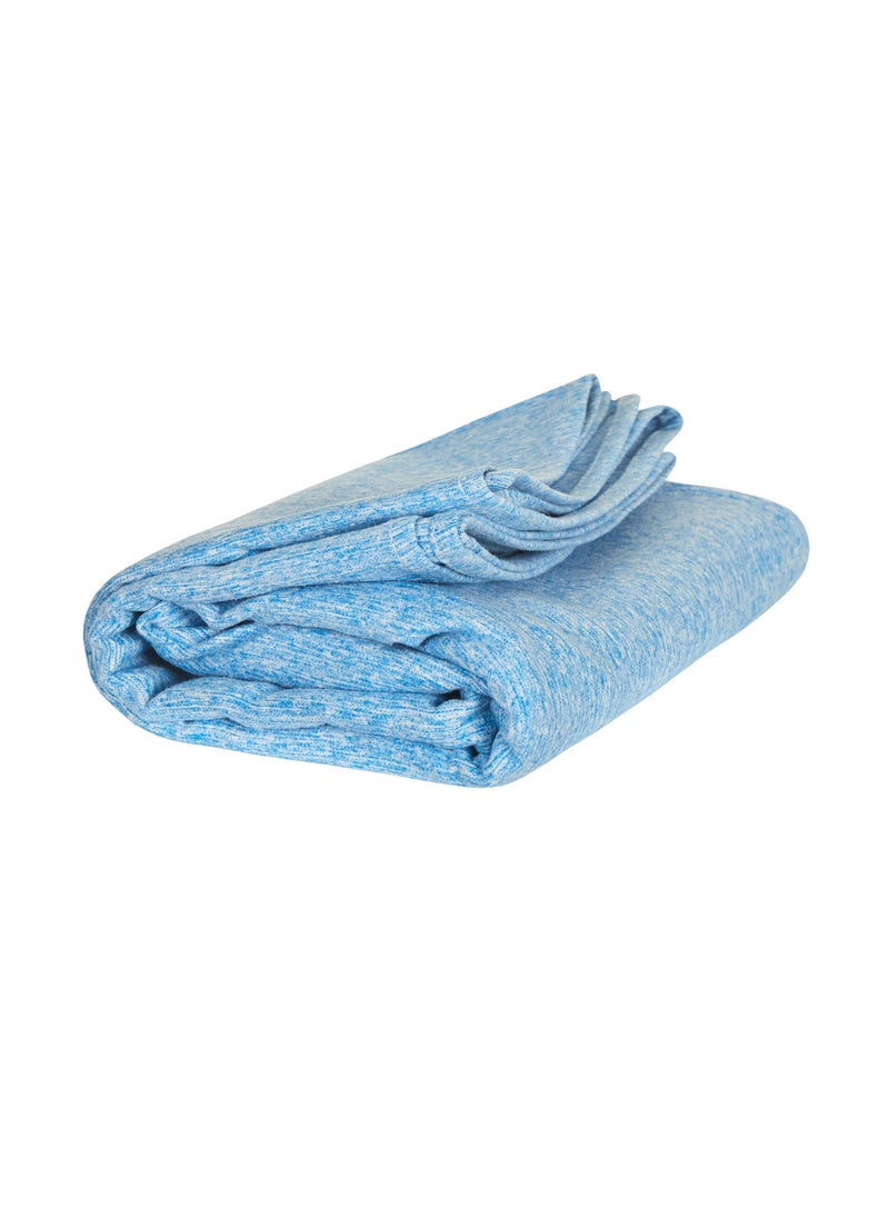 Dock & Bay Dock & Bay Beach Towel, Super Absorbent, Quick Dry, Sand Free, Compact & Lightweight, 100% Recycled Materials, Includes bag - Large (160x90cm) - LAGOON BLUE  - Image 3