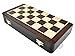 House of Chess 10 Inch Wooden Magnetic Folding Travel Chess SetBoard with 2 Extra Knights 2 Extra Pawns 2 Extra Queens and Algebraic Notation Handmade Premium Quality - Image 4