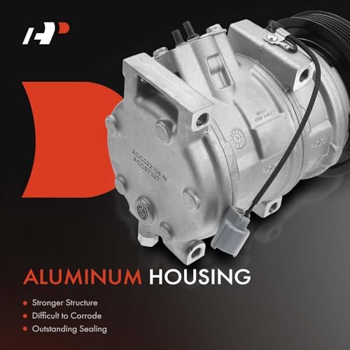 A-Premium ضاغط تكييف A-Premium مع قابض متوافق مع هوندا أكورد 2003-2007 3.0L، بايلوت 2005-2008، أوديسي 2005-2007، ريدجلاين 2006-2008 و أكورا MDX 2003-2006، TL 2004-2008 - Image 3