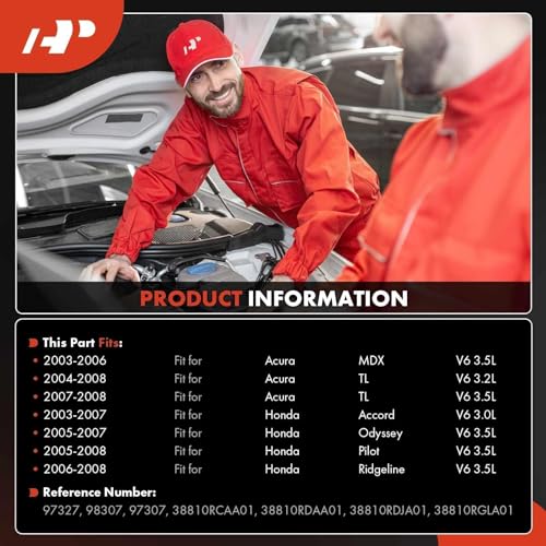 A-Premium ضاغط تكييف A-Premium مع قابض متوافق مع هوندا أكورد 2003-2007 3.0L، بايلوت 2005-2008، أوديسي 2005-2007، ريدجلاين 2006-2008 و أكورا MDX 2003-2006، TL 2004-2008 - Image 2