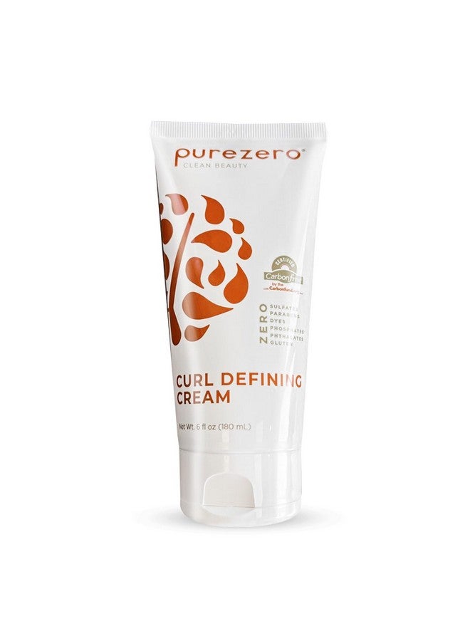 Purezero Curl Cream Enhances Curl Definition Moisturizes And Hydrates Reduces Frizz Reduces Breakage Zero Sulfates Parabens Dyes100% Vegan & Cruelty Free (6Oz 2 Pack) - Image 3