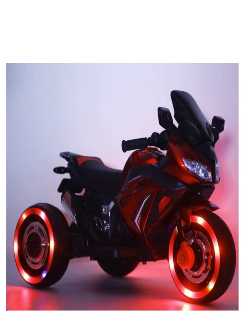 Kids Electric Motorcycle, 3 Wheel Battery Powered Ride On Motorcycle with LED Lights Red - pzsku/Z896547E5C869B9667550Z/45/_/1737613396/77a1ff9c-9f97-464a-bd94-359f8a619922