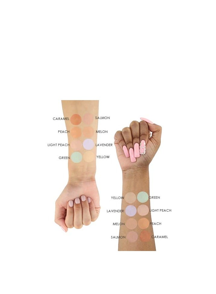 TEMPTU Perfect Canvas Airbrush Color Correctors Starter Set: Long-Wear, High-Performance Airbrush Color Correctors | Weightless Color Correction For Skin Discoloration | 7 Shades - Image 3