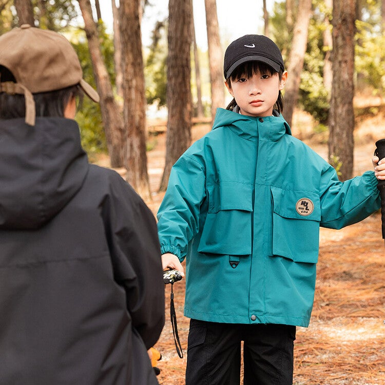 Boys' Spring Three-In-One Charge Clothes Hooded Coat Clothes Fried Street 2025 Children'S Clothes Children'S Boys' Coat Tide - Image 4
