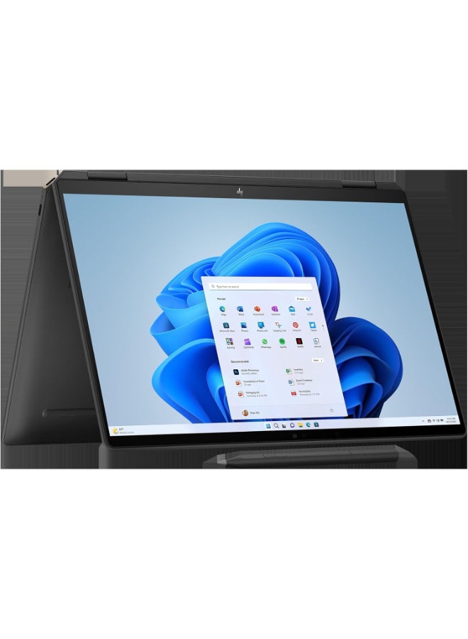 HP (Upgraded Version) Spectre x360 Convertible 2-In-1 Laptop With 16-Inch OLED Display, Core i7-12700H Processor/16GB RAM/2TB SSD/Intel Iris XE Graphics/Windows 11 English Nightfall Black English Nightfall Black - Image 2
