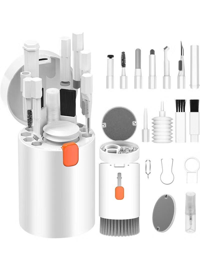 20-in-1 Electronic Cleaner Kit, Keyboard Cleaner kit, Portable Multifunctional Cleaning Tool for PC Monitor,Earbud,Cell Phone,Laptop,Computer,Bluetooth Earphones  - Image 1