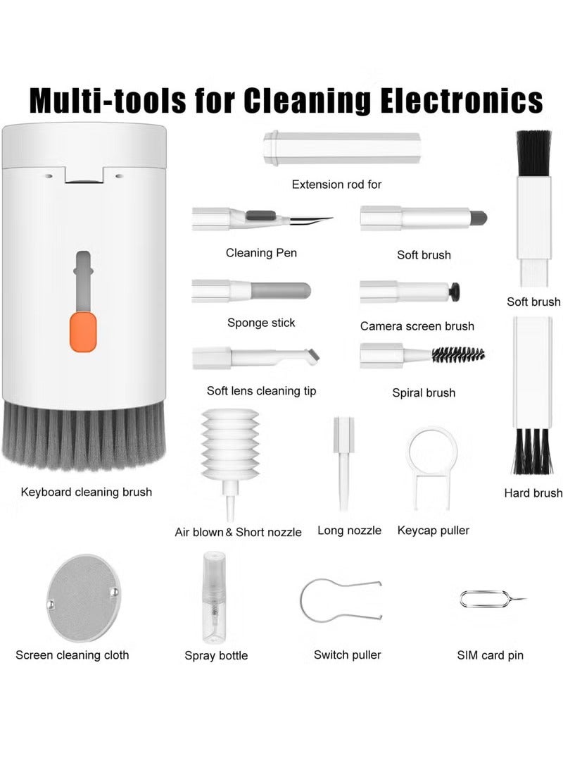 20-in-1 Electronic Cleaner Kit, Keyboard Cleaner kit, Portable Multifunctional Cleaning Tool for PC Monitor,Earbud,Cell Phone,Laptop,Computer,Bluetooth Earphones  - Image 5
