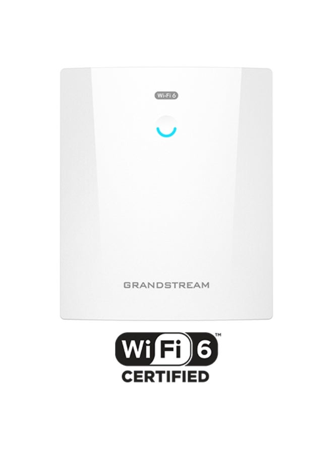 جراند ستريم نقطة وصول خارجية Grandstream GWN7660ELR Wi-Fi 6، IP67، مدى 300 متر، وحدة تحكم مدمجة - Image 1