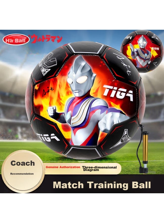 Haha Ball Ultraman Children's Soccer Ball, Size 5, For Kindergarten And Elementary School Compeions, Bouncy Ball, Birthday And Holiday Gift - Image 1