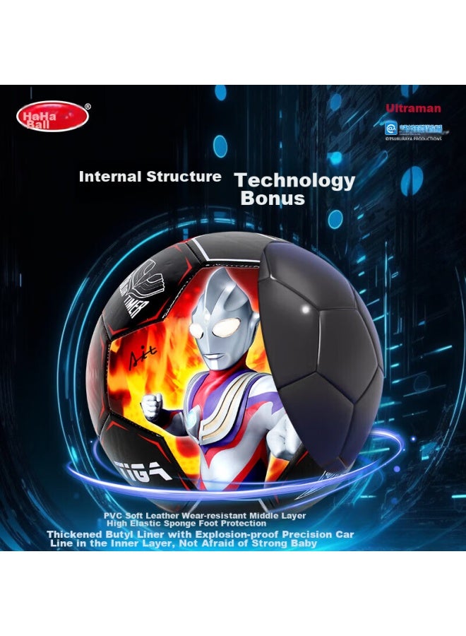 Haha Ball Ultraman Children's Soccer Ball, Size 5, For Kindergarten And Elementary School Compeions, Bouncy Ball, Birthday And Holiday Gift - Image 2