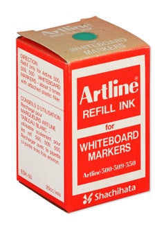 Artline Artline Refill Ink for 500, 509 and 550 White Board Marker, Color:Green-ARIKESK50GR  - Image 3
