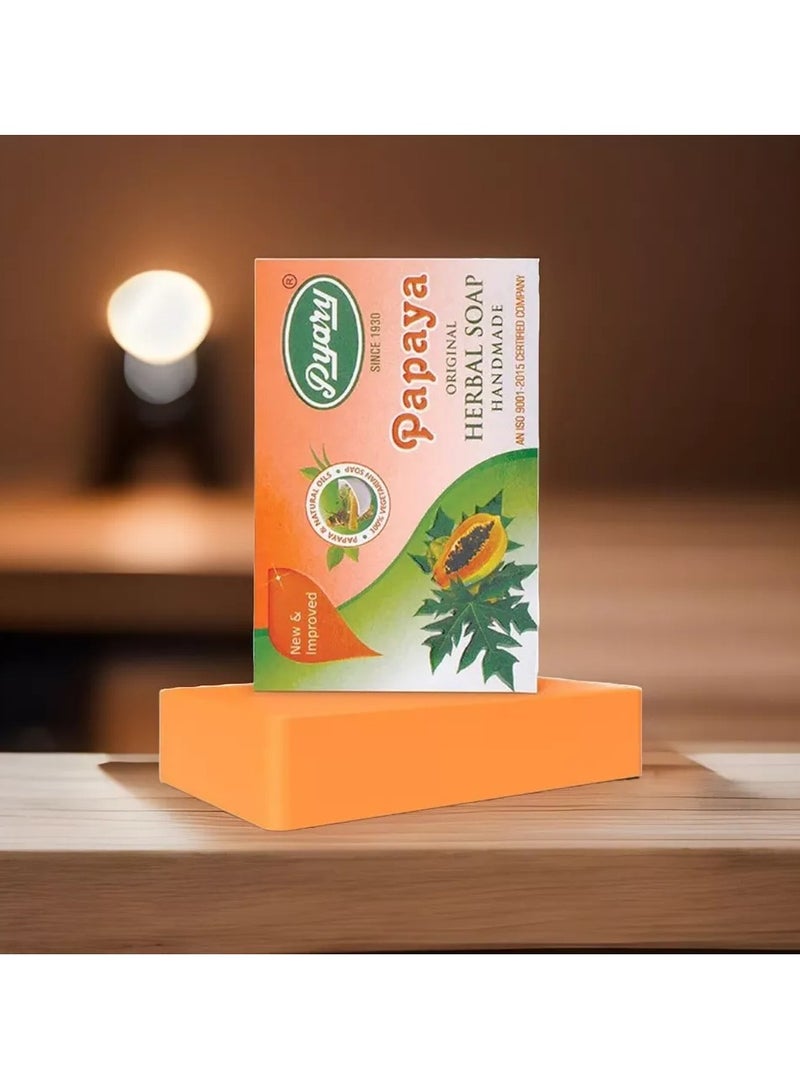Pyary Papaya Soap 75g - Image 4