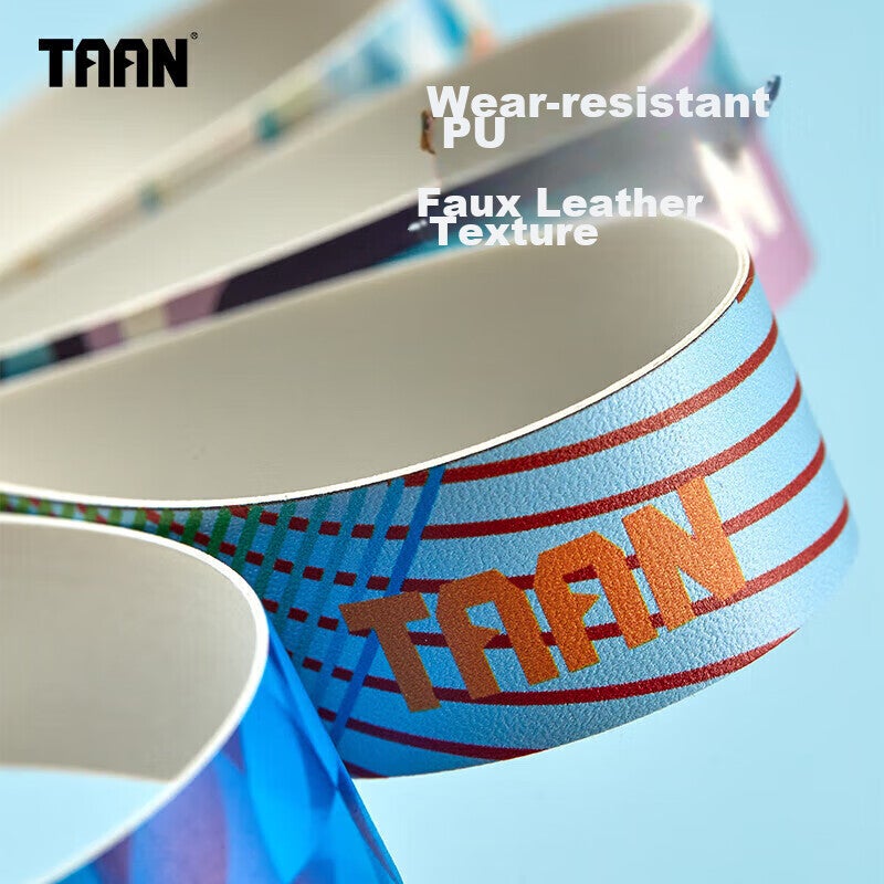 JD Jing Zao Taan Badminton Racket Protective Edge Tape, Anti-Abuse, Anti-Line Breakage, Anti-Scratch Frame, Racket Head Tape, Four Pieces C29 Light Blue 2/green 2 - Image 4