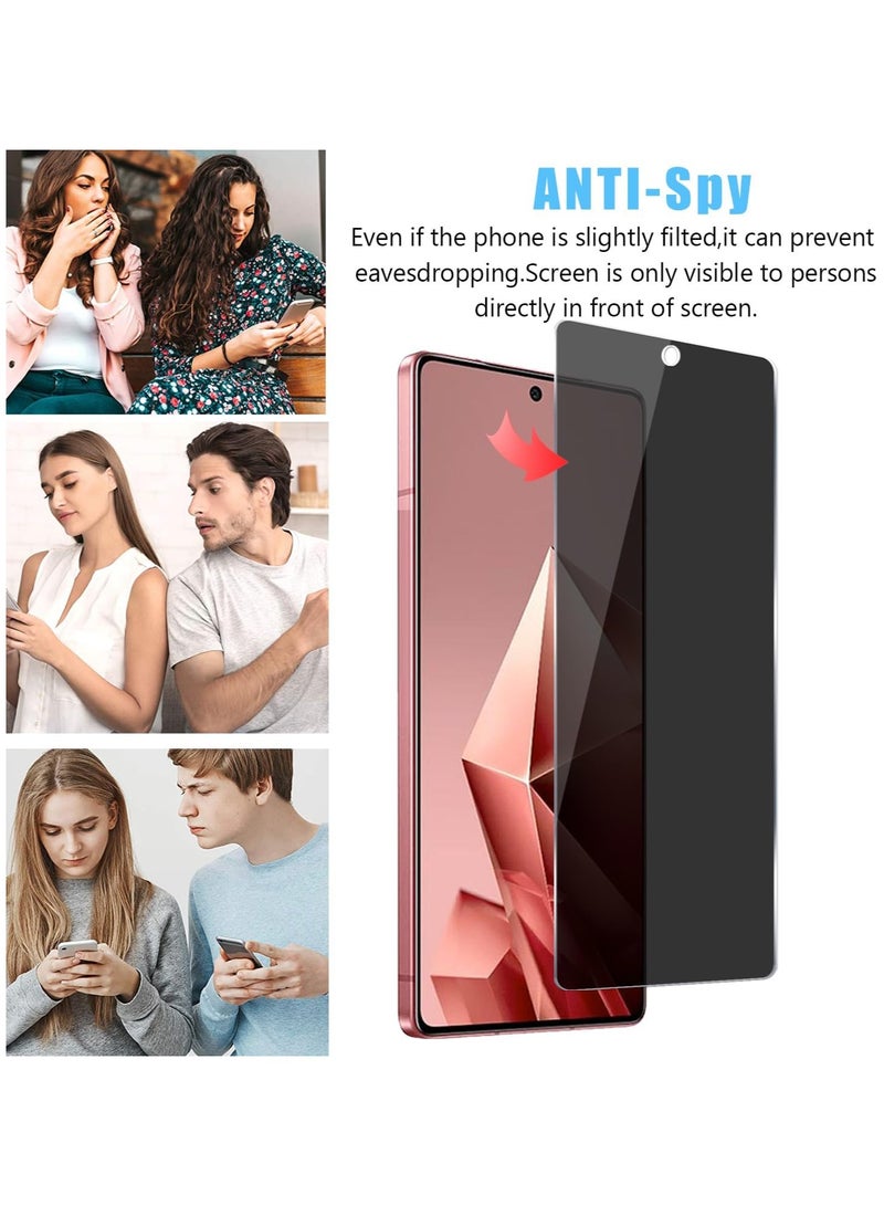 1 Pack for Infinix Note 50S Privacy Tempered Glass Screen Protector, Anti-Spy 9H Hardness Case Friendly Film - Image 4