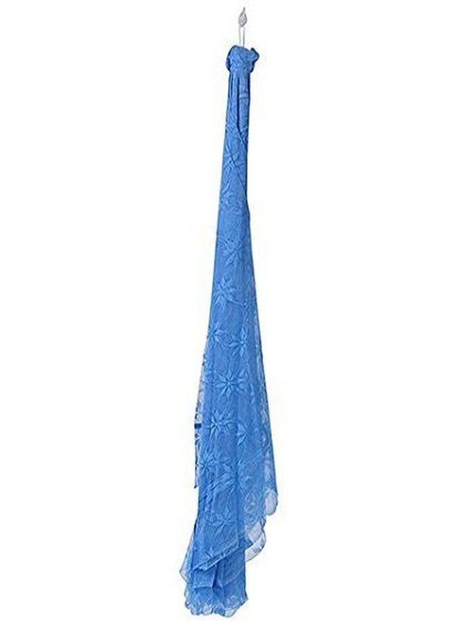EIO�Mosquito Net Floral Design Large Size (Blue) - Image 3