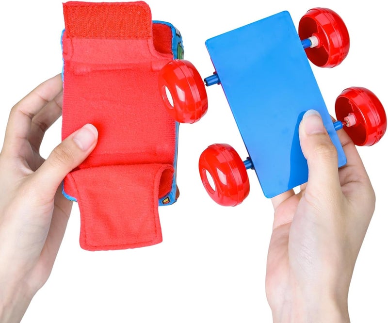 6 PCS Soft Toddler Car Toy Set - Educational Push & Pull Back Cars for Babies - Image 2