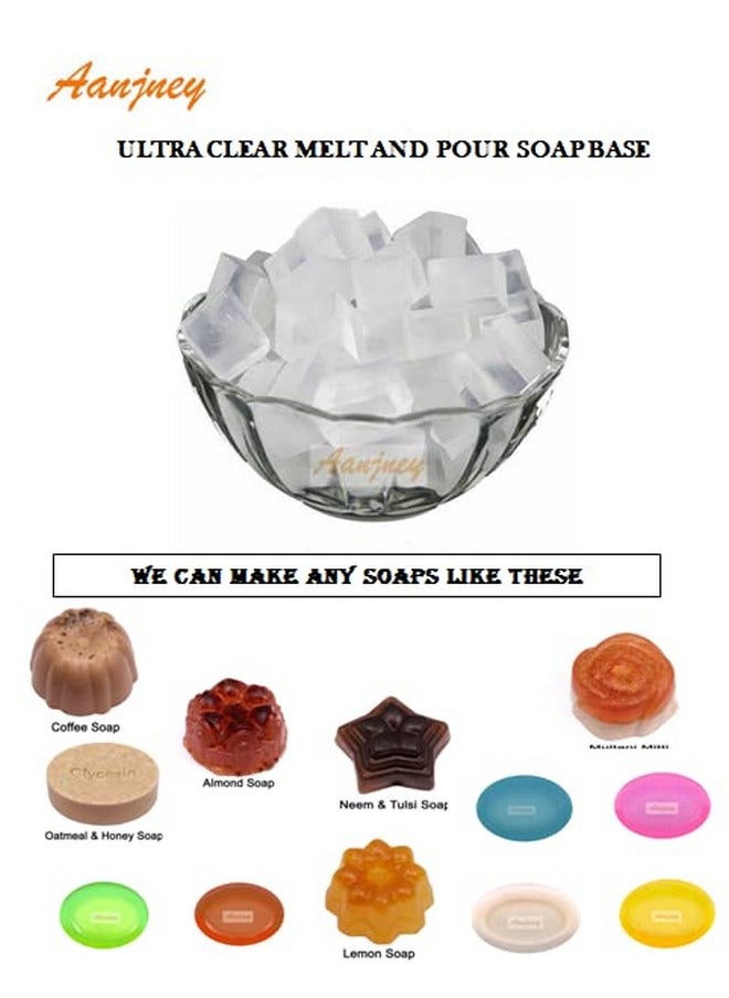 AANJNEY - Honey Melt & Pour Soap Base (400 Gm) - Image 1