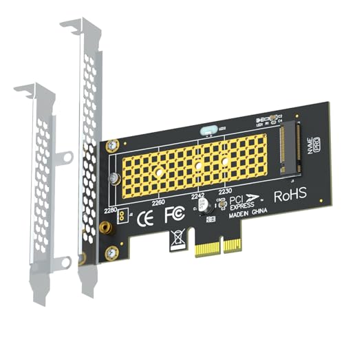 GLOTRENDS PA09X1 M2 NVMe to PCIe 40 X1 Adapter - Image 1