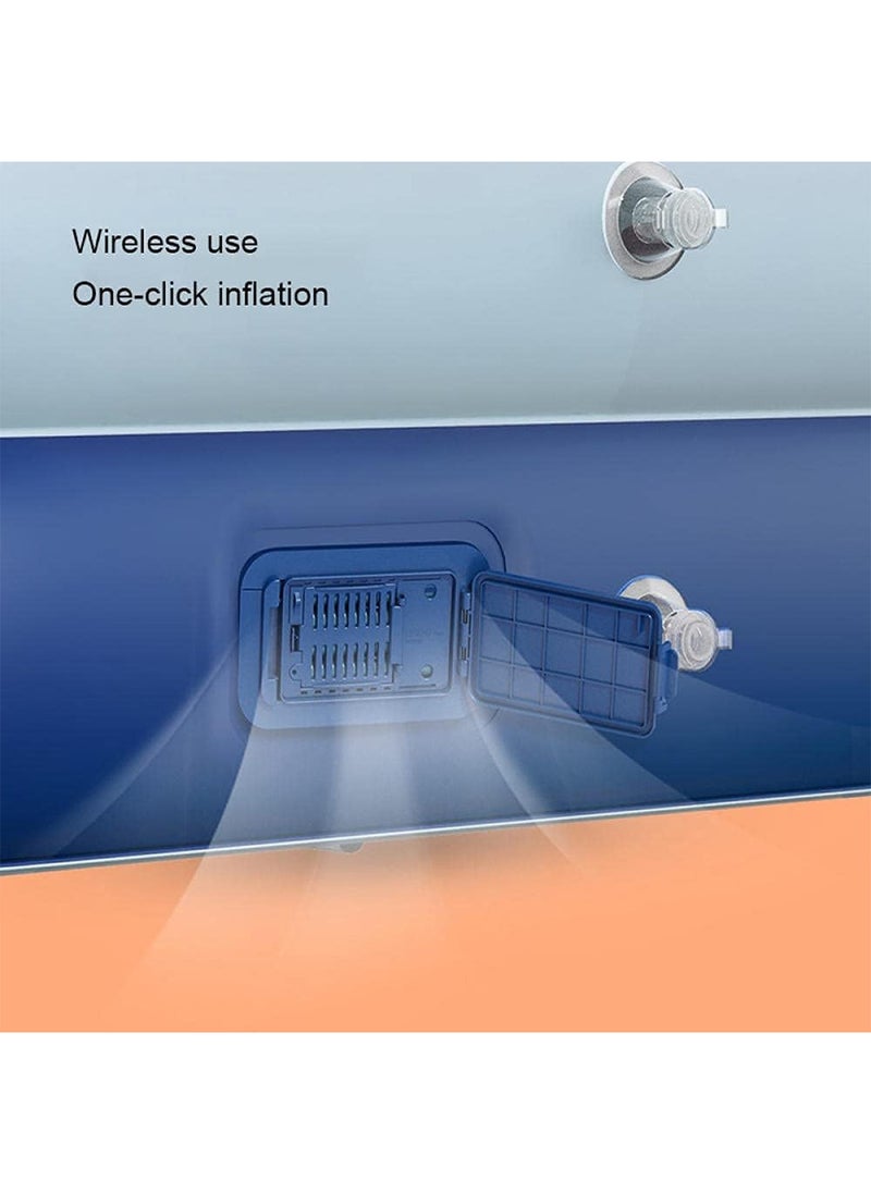 LIMOS Automatic Inflatable Swimming Pool with Sun Shade for Kids & Adults Family Pool  - Image 3