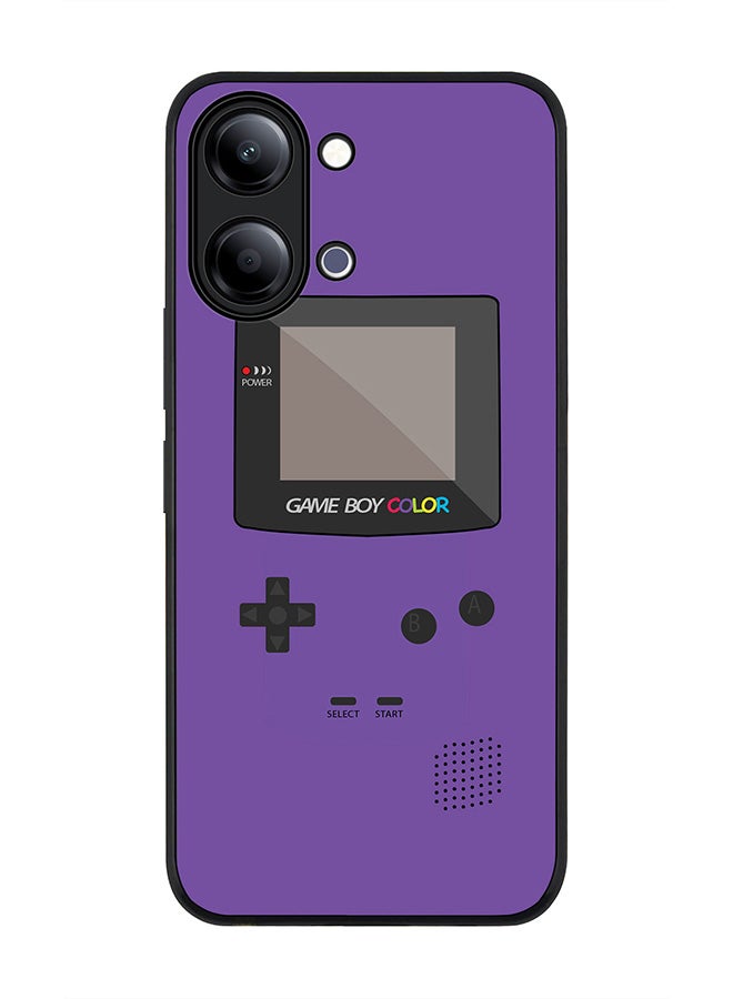 Stylizedd For vivo Y21 / Y11 Case,Slim fit Camera Protection, Shockproof Thin Phone cover  - Gameboy Color - Purple - Image 1
