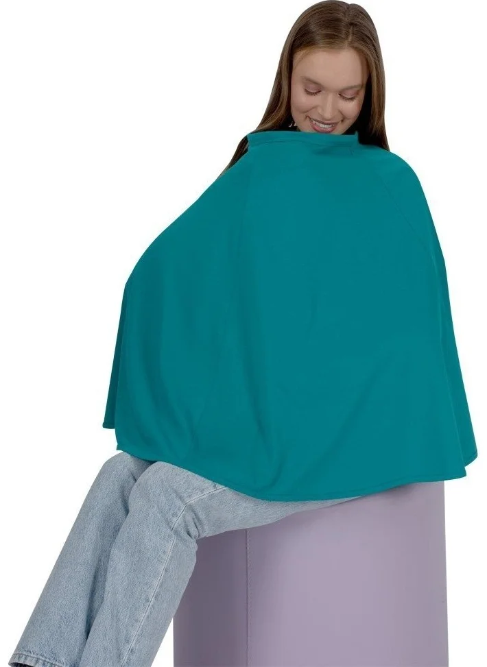 Sevi Bebe Poncho Nursing Cover ART-338 Green