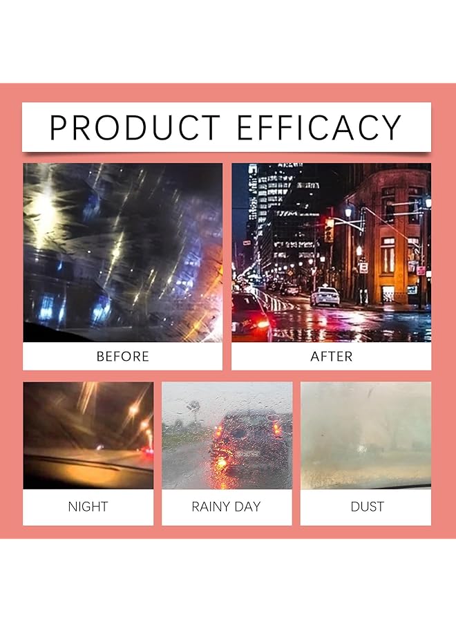 KASTWAVE Automotive Oil Film Cleaning Wipes, Windshield Cleaner & Oil Film Remover For Car Windows, Headlights, Mirrors - Safe For All Glass Surfaces, Trucks, Boats, Rvs (2 Packs - 20 Tablets) - Image 4