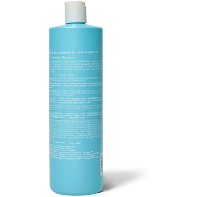 ION SWIMMER'S SHAMPOO, REMOVES BUILDUP FROM CHLORINE AND MINERALS, SULFATE FREE, VEGAN - Image 3
