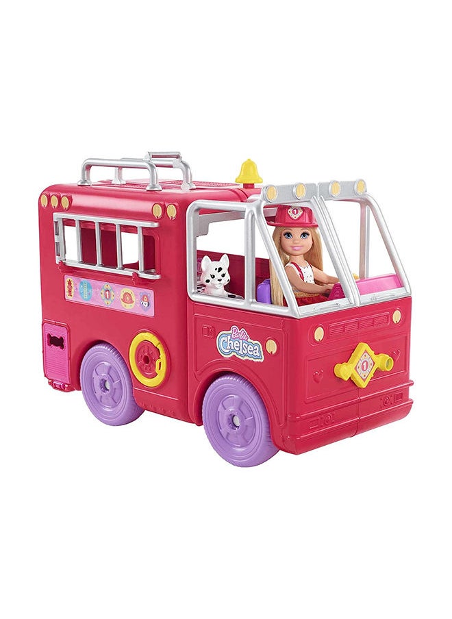 Barbie - 12 قطعة لعبة شاحنة إطفاء نادي تشيلسي - Image 1