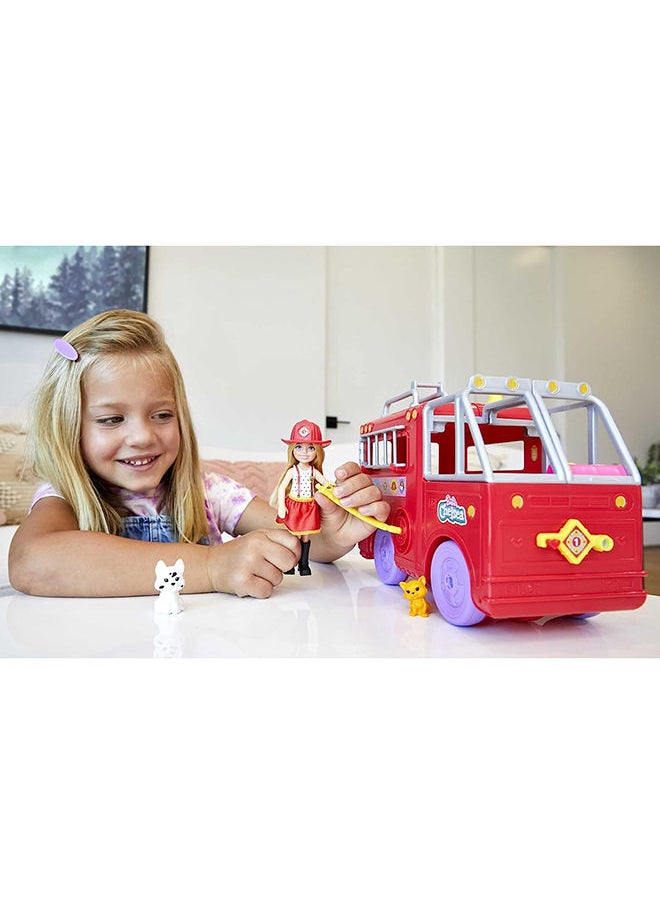 Barbie - 12 قطعة لعبة شاحنة إطفاء نادي تشيلسي - Image 1