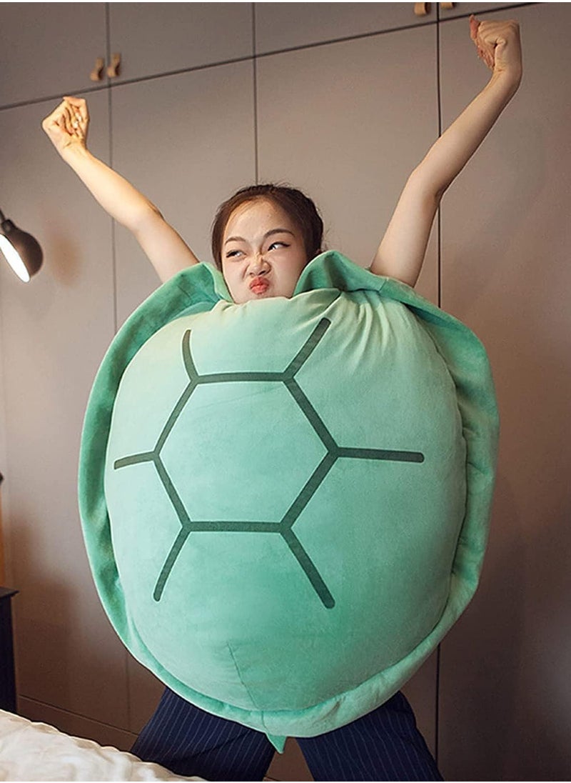 Generic - Wearable Turtle Shell Pillows, Giant Wearable Turtle Shell Pillow, Turtle Pillow Wearable, Big Turtle Shell Pillow, Funny Cosplay Plush Cushion (100cm/39.4in) - Image 1