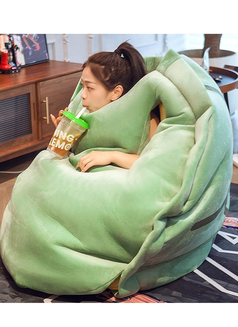 Generic - Wearable Turtle Shell Pillows, Giant Wearable Turtle Shell Pillow, Turtle Pillow Wearable, Big Turtle Shell Pillow, Funny Cosplay Plush Cushion (100cm/39.4in) - Image 1