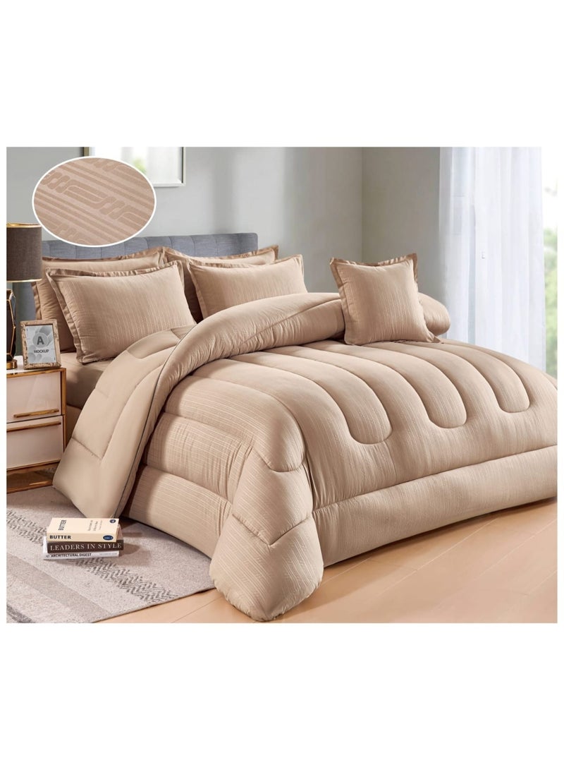 مفرش نفرين ديفال ناعم 7 قطع صيفي - Image 1