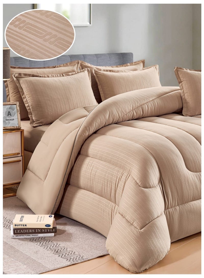 مفرش نفرين ديفال ناعم 7 قطع صيفي - Image 2