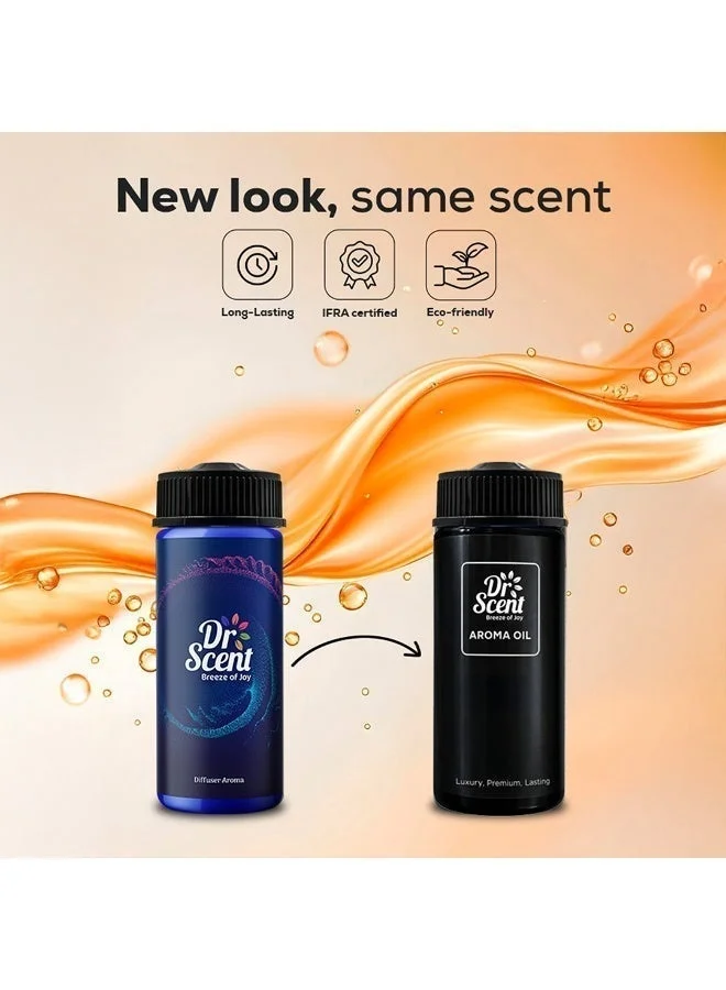 Dr Scent Dr Scent Diffuser Aroma Oil Sosphera - Made with Organic Ingredients | Ideal for Offices, Homes, Hotels & Spas - 170 ml