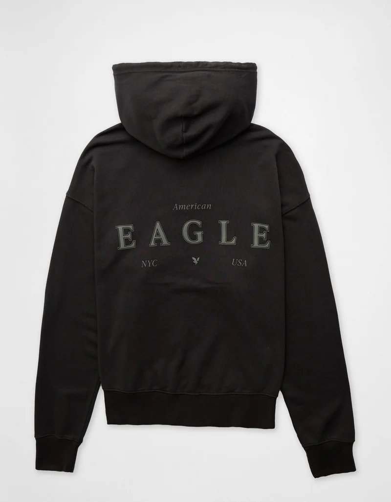 American Eagle AE Graphic Full-Zip Hoodie