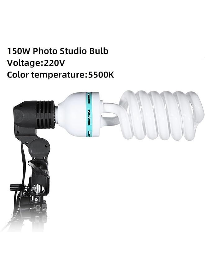 erorex 6Pcs 135W Energy Saving Led E27 Light Bulbs 5500K Photography Studio Daylight Lamp - Image 3