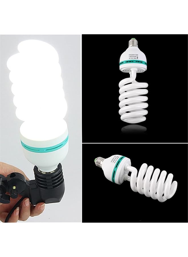 erorex 6Pcs 135W Energy Saving Led E27 Light Bulbs 5500K Photography Studio Daylight Lamp - Image 5